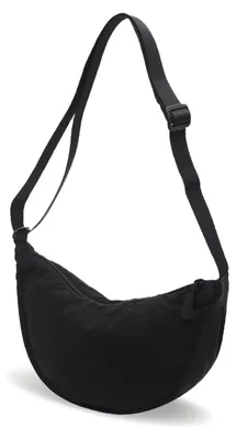 Image de Omgoods - Sac en forme de demi-lune pour femmes, avec bandoulière réglable