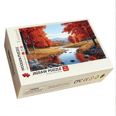 Immagine prodotto di Puzzle in legno a tema autunnale, con 4000 pezzi, per adulti