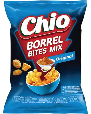 Produktbild von Chio 8710532442309, Snack mixes, Erdnuss, Kartoffel, 240 g, Natürlich/Natur, Gluten, Erdnüsse, 2296 kJ