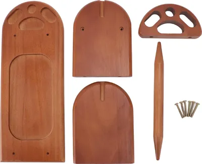Produktbild von Garnknäuelhalter aus Holz, vielseitiger handgefertigter DIY-Wickler zum Stricken und Häkeln