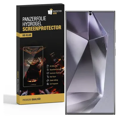 Produktbild von 3x Hydrogel-Glass für Samsung Galaxy S25 Ultra FULL COVER HD KLAR Panzerfolie Displayschutz Schutzfolie Screen-Protector Selbstheilend
