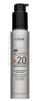 Obrázek produktu pro Lakmé K2.0 Recover Hyaluronic Treatment Damaged Hair hloubkové ošetření pro velmi poškozené vlasy 100 ml