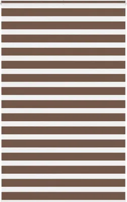 Produktbild von Möbel Zebrarollo Braun 150x230 cm Stoffbreite 145,9 cm Polyester - Rollos CHY845494