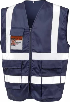 Immagine prodotto di SAFE-GUARD by Result - Gilet di sicurezza extra forte per uomo/donna unisex PC4788 (S) (blu navy)