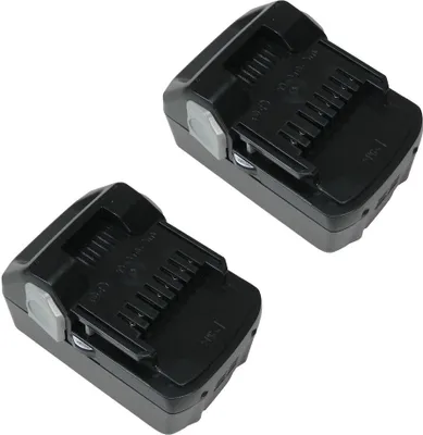 Produktbild von 2x Trade-Shop Li-Ion Akku, 18V / 4000mAh für Hitachi WF18DSL WH18DBAL2 WH18DBDL WH18DDL WH18DSAL WH18DSDL WH18DSL WM18DBL WR18DBAL2 WR18DBDL WR18DSDL WR18DSHL