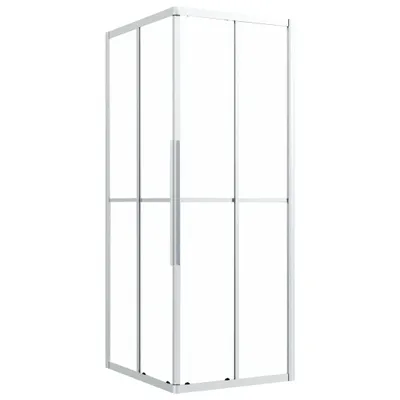 Image de vidaXL Cabine de douche ESG Mat 90x70x180 cm
