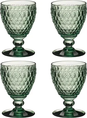 Produktbild von Villeroy & Boch Boston 4er Set Boston Coloured Weißweingläser grün 125ml