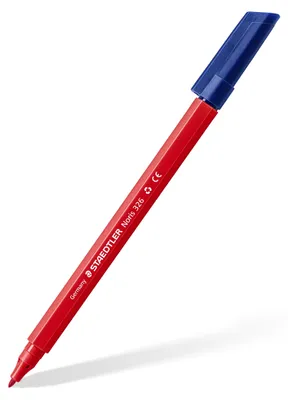 Produktbild von STAEDTLER Noris 326 Fasermaler Einzelprodukt blau