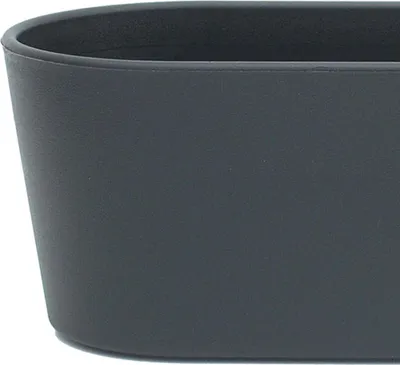 Produktbild von Set6 6 teilig Kunststoff Flori Pflanzschale schwarz für Hydrokultur L 26.5 cm B 10.0 cm H 08.0 cm