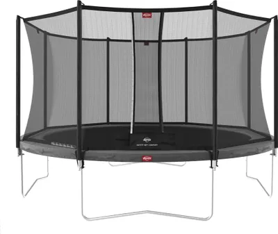 Image de Berg Favorit Trampoline - Regular + Safety Net Comfort 330 cm Grey