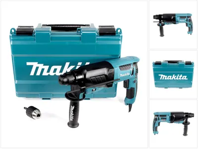 Produktbild von MAKITA SDS-Plus Meißel-Bohrer - 800 W mit selbsthaltendem Spannfutter - HR2630X7