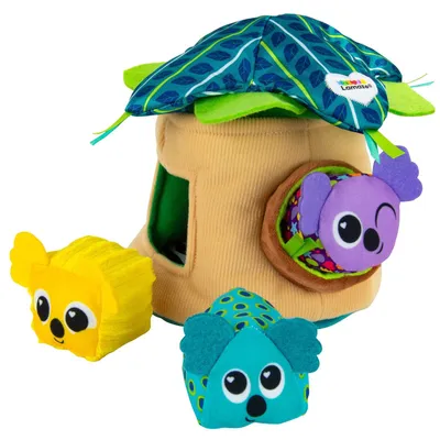 Productafbeelding van Vormen sorteerspeelgoed, nieuwgeborenen, babyspeelgoed, sensorisch speelgoed voor baby's met kleuren en geluiden, ontwikkelingsspeelgoed, Walla Koala, boomhuis