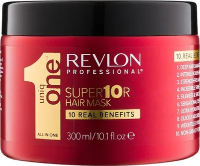Immagine prodotto di Revlon Professional Uniq One Superior Maschera per capelli Maschera per capelli 10in1 300 Ml