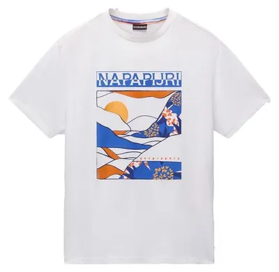 Produktbild von NAPAPIJRI S-VALDOR SS Herren Print T-Shirt
