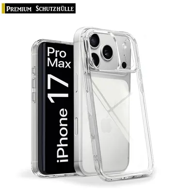 Produktbild von Für iPhone 17 Pro Max (6.9") - Transparent Schutzhülle Silikon Handy Hülle TPU Case Cover