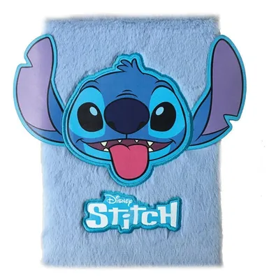 Image de Cahier en peluche Lilo et Stitch A5