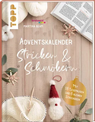 Produktbild von Adventskalender Stricken und Schmökern