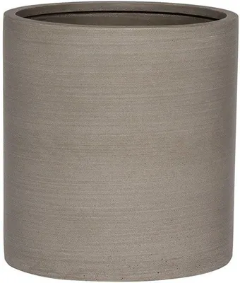 Produktbild von Blumentopf grau, frostbeständig, Ø 29 cm, für Balkon und Terrasse
