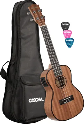 Produktbild von CASCHA HH 2035E Premium Mahagoni Konzert