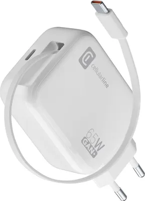 Produktbild von USB Typ-C Travel Charger Roller 65W White (61288) Schnellladegerät (USB-C)