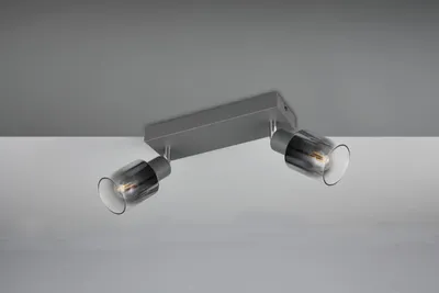 Productafbeelding van 2-lichts plafondlamp Cadiz zwart