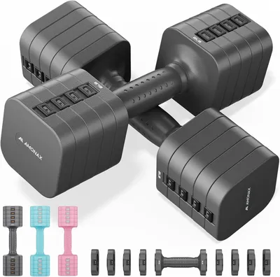 Obrázok produktu pre Nastaviteľná sada závaží 1-2,5 kg, 4-v-1, na posilňovanie, pre domáce použitie
