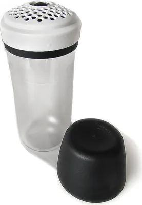 Produktbild von TUPPERWARE Exclusiv Parmesanstreuer 400 ml schwarz Kakao Streuer Parmesano
