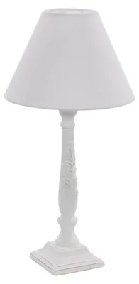 Productafbeelding van Witte lamp, diameter 10 cm, hoogte 36 cm