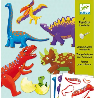 Obrázok produktu pre Tvorivá hra „Dinosaurovia v pohybe“, Djeco