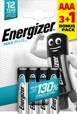 Produktbild von Energizer MAX Plus - AAA/4 3+1 4