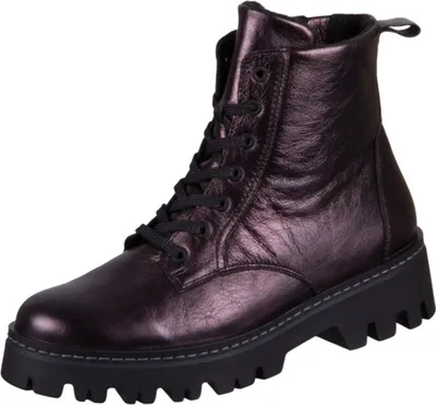 A single boot is shown against a white background.