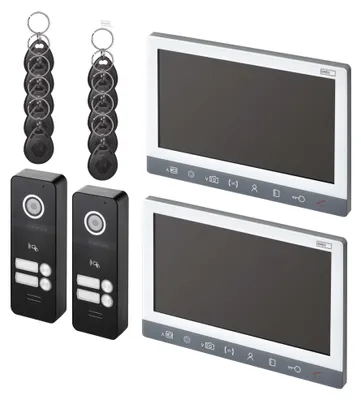 Sada videotelefonu EM-10AHD se 2 vstupy pro 2 účastníky