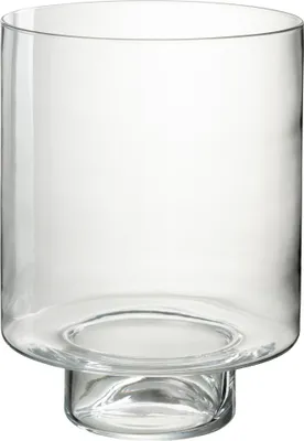 Produktbild von J-Line J-Line Windlicht Recht - Glas - Transparent - Ø26,5Cm
