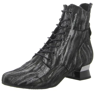Produktbild von Simen Damen Schnürstiefelette silber