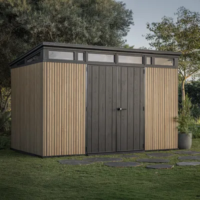 Immagine prodotto di Northfield - Casetta da Giardino, 340x218x226h cm Marrone Noce