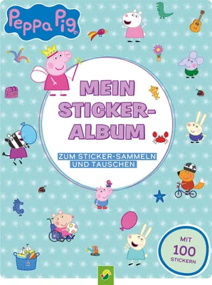 Produktbild von Peppa Pig Mein Stickeralbum mit 100 Stickern