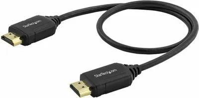 Obrázek produktu pro StarTech.com HDMM50CMP, 0,5 m, HDMI Typ A (standardní), HDMI Typ A (standardní), Audio Return Channel (ARC), Černá