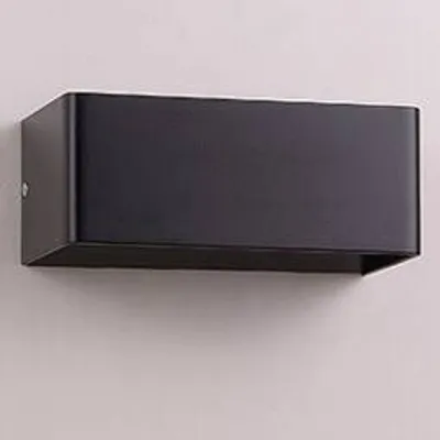 Imagen del producto de 2 apliques de pared LED elegantes para exteriores: diseño moderno y durabilidad resistente al agua