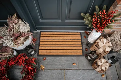 Immagine prodotto di 45x75 cm Zerbino a righe 105935 - per esterni e per la casa