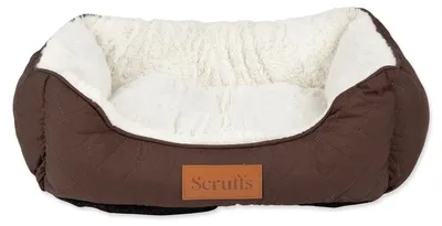 Obrázek produktu pro Pelech Scruffs Wilton Box Bed hnědý S 50x40cm