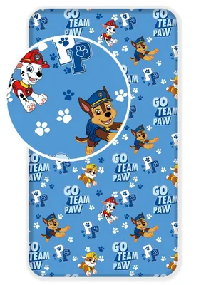 Immagine prodotto di Paw Patrol lenzuolo con elastico 90 X 200 cm