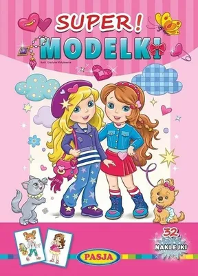 Image de Kolorowanka dla dzieci Modelki z naklejkami