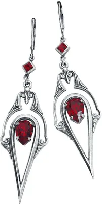 Produktbild von Krikor Ohrring Damen Roter Dorn silberfarben Standard