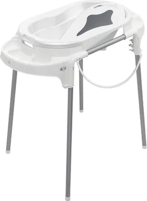 Obrázek produktu pro Rotho Babydesign Dětská vanička se stojanem na vanu bílá