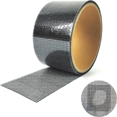 Produktbild von Fliegengitter Reparaturband, selbstklebend, 5 cm x 5 m, Glasfaser, für Insektenrahmen