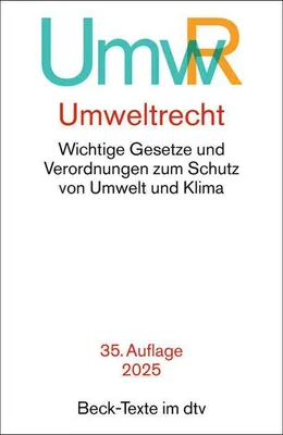 Produktbild von Umweltrecht. UmwR