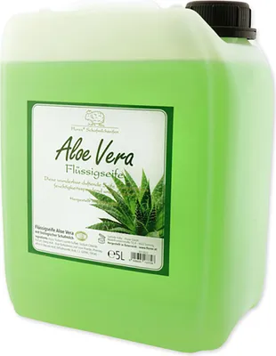Produktbild von Florex Schafmilchseife Aloe Vera 5 L Flüssigseife Kanister Seife Nachfüllflasche Schafmilch Naturseife