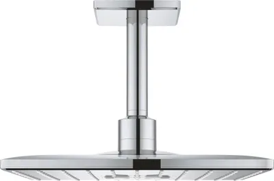 Produktbild von Grohe Kopfbrause Rainshower SmartActive 310 Cube Deckenausl 14,2cm, 2 Strahlarten, chrom