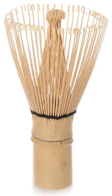 Produktbild von Traditioneller Matcha-Schneebesen aus Bambus, 6 cm Durchmesser, 10,5 cm Höhe