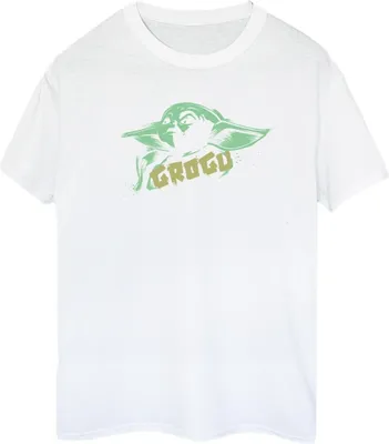 Produktbild von Star Wars - "The Mandalorian The Child" T-Shirt für Damen BI45898 (S) (Weiß)